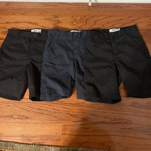 Set of 3 Old Navy Flex Shorts/Uniform Shorts